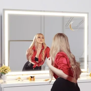 Gvnkvn Makeup Vanity Mirror with Lights for Flawless Beauty