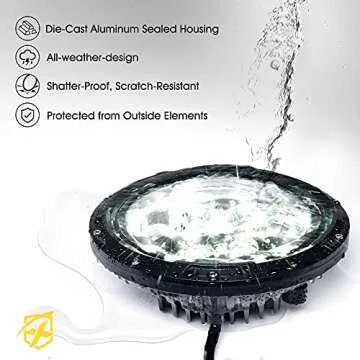 Xprite 105W LED Headlights for Wrangler JK TJ LJ 1997-2018