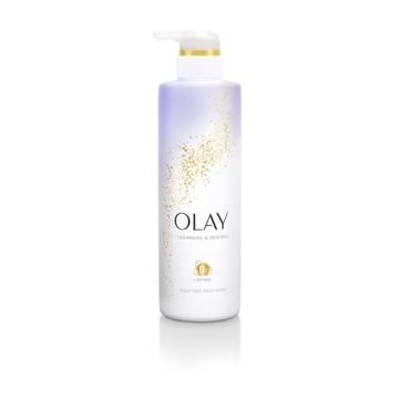 Olay Nighttime Body Wash Retinol Vitamin B3 for Soft Skin