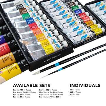 Daler Rowney System3 Wedgewood 500ml Acrylic Paint Tube