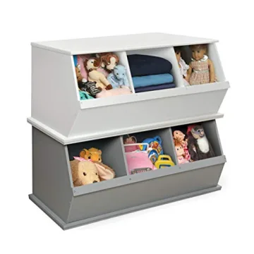 Badger Basket Three-Cubby Storage Unit – Versatile Organizer for Kids' Toys, Books, and Clothes – Durable and Stylish Design