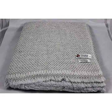 Luxurious Hand Made Himalayan Cashmere Throw Blanket