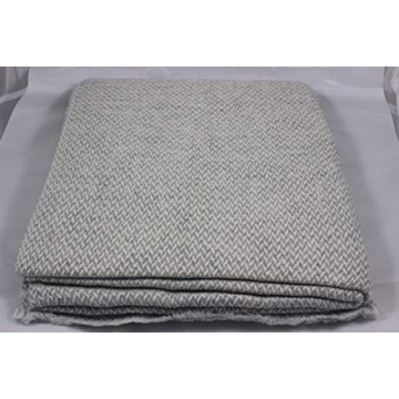 Luxurious Hand Made Himalayan Cashmere Throw Blanket