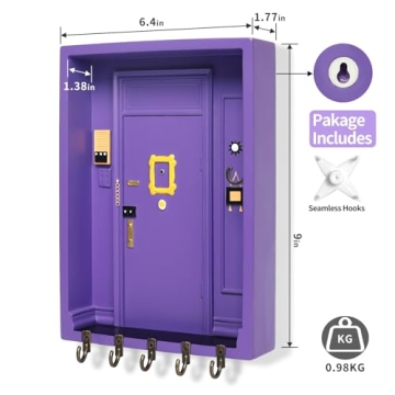 Friends-Themed Key Holder for Stylish Home Organization