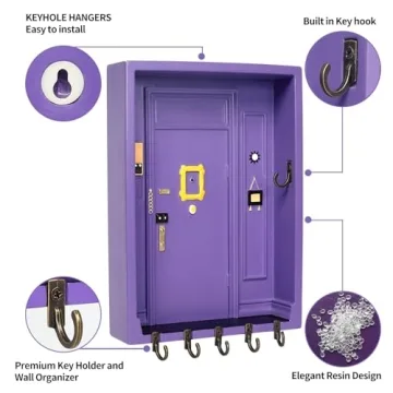 Friends-Themed Key Holder for Stylish Home Organization