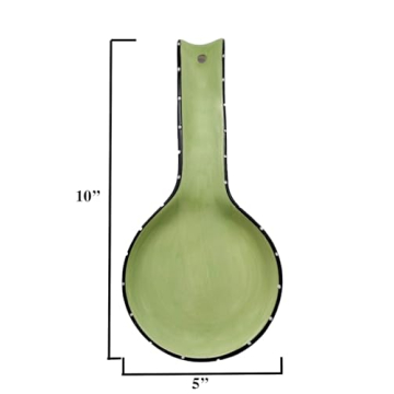 ACK Tuscany Ceramic Spoon Rest for Kitchen Organized Cooking
