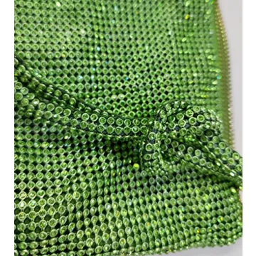 Luxury Rhinestone Hobo Bag for Women - Sparkly Evening Purse