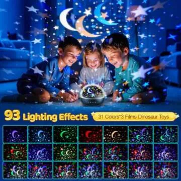 Staryou Dinosaur Night Light Projector for Kids