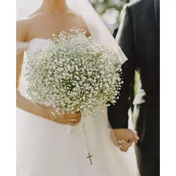 JIFTOK Babys Breath Artificial Flowers for Elegant Decor