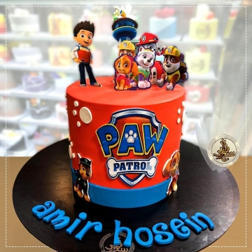 کیک سگ های نگهبان