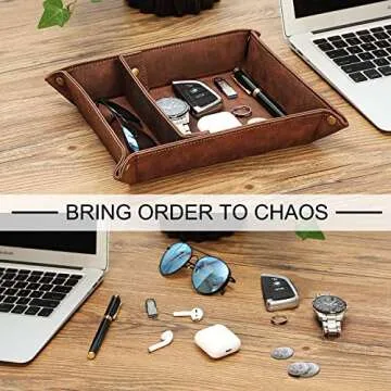 SITHON Valet Tray - Stylish Desktop Organizer