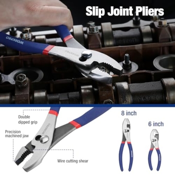 Affordable WORKPRO 7-piece Pliers Set for DIY Enthusiasts