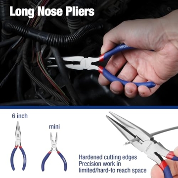 Affordable WORKPRO 7-piece Pliers Set for DIY Enthusiasts