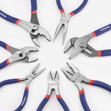 Affordable WORKPRO 7-piece Pliers Set for DIY Enthusiasts