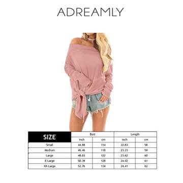 Chic Off The Shoulder Blouse in Blush - Women's Fashion