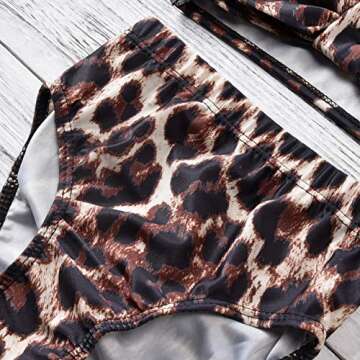 Aalizzwell Baby Girl Bathing Suit, Toddler Girls Two Piece Swimsuit Halter Top Bikini Bottoms Swimming Suit