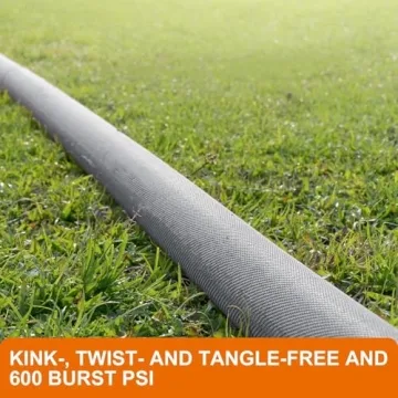 GUKOK 50ft Upgraded Non-Expanding Garden Hose