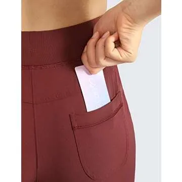 CRZ YOGA Women's Lightweight Workout Joggers - Ideal for Travel & Hiking