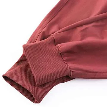 CRZ YOGA Women's Lightweight Workout Joggers - Ideal for Travel & Hiking