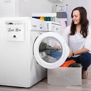 A.J.A. & MORE Lint Bin: Stylish Laundry Room Organizer