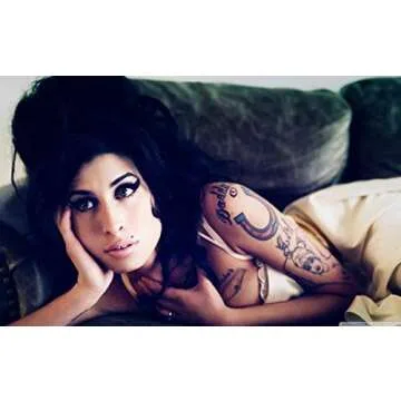 Amy Winehouse Temporary Tattoos (P-9039)
