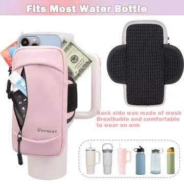 HEYSKAY Water Bottle Pouch -  Multifunctional Tumbler Holder