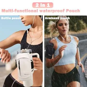 HEYSKAY Water Bottle Pouch -  Multifunctional Tumbler Holder