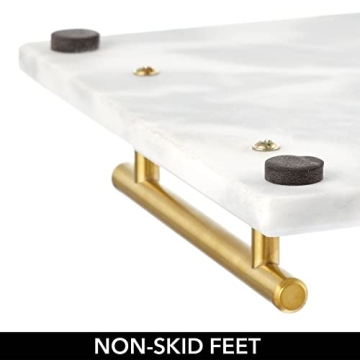 Stylish Marble Serving Tray for Entertaining