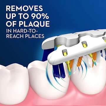 Oral-B Pulsar Expert Clean Battery Toothbrush, Medium, Tooth Brush Pack of 2, (Packaging may vary), ...