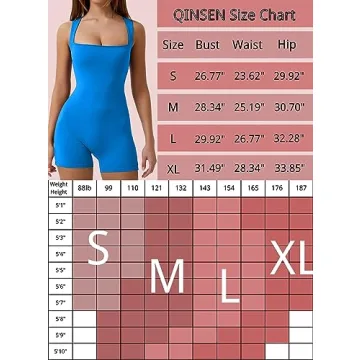 QINSEN Women’s Strappy Bodycon Jumpsuit for Comfort and Style
