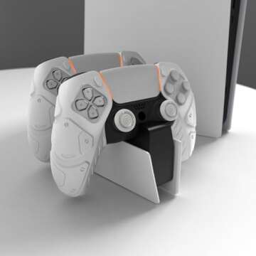PlayVital Mecha PS5 Silicone Case Grips - Ergonomic & Stylish