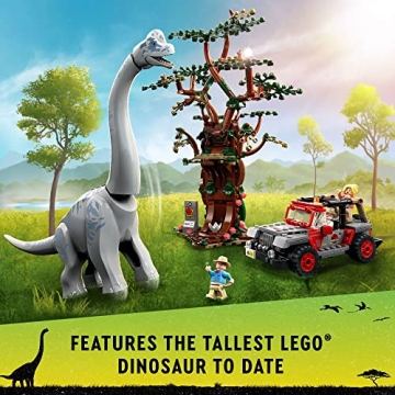 LEGO Jurassic Park Brachiosaurus Discovery Fun Gift for Kids