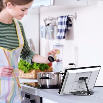 Letlar Tilt and Swivel Stand for Echo Show 15 - Black