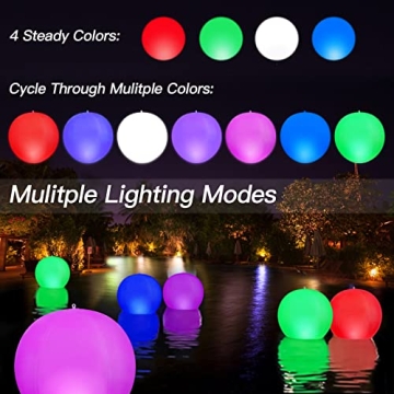 Vibrant Floating Pool Lights for All Occasions
