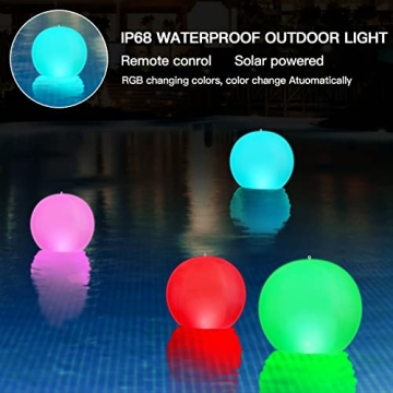  Vibrant Floating Pool Lights for All Occasions
