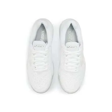 ASICS Women's Gel-Dedicate 6 Tennis Shoes, 8, White/Silver