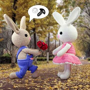 LEUCHTAMOR 800Pcs Safety Eyes for Crafts & DIY Projects