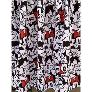 Ruffles Boutique Baby Girl Clothing Dress Little Girls Micky Mouse Minny Cartoon Characters Spring Summer Dress Outfit Sets M, Red Micky