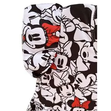Ruffles Boutique Baby Girl Clothing Dress Little Girls Micky Mouse Minny Cartoon Characters Spring Summer Dress Outfit Sets M, Red Micky