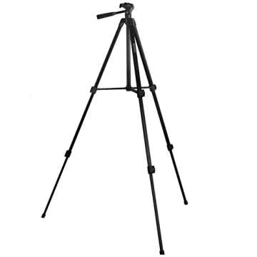 Ravelli APLT3 53" Light Weight Aluminum Tripod with Bag Includes Universal Smartphone Mount