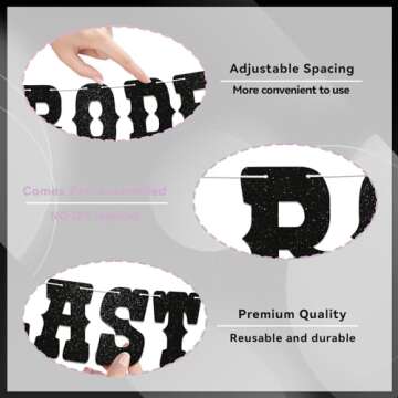 Last Rodeo Banner for Western Themed Bachelorette Party