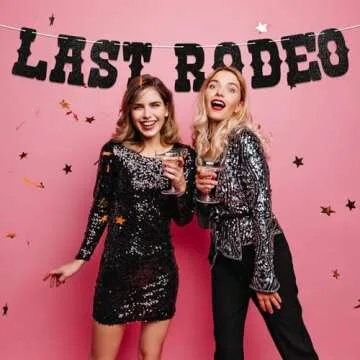 Last Rodeo Banner for Western Themed Bachelorette Party