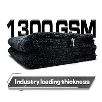 Blackline Drying Towel #1 Rated Car Drying Towel