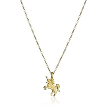 Heyuni Gold Alloy Clavicle Pendant Chain Necklace