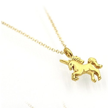 Heyuni Gold Alloy Clavicle Pendant Chain Necklace