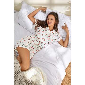 DOBREVA Women's Cotton Pajama Sets for Comfort and Style