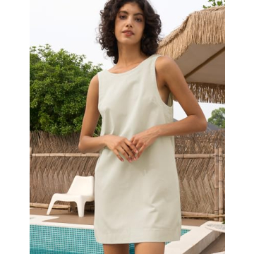 Silly Turtle Women's Summer Open Back Mini Dress 2024