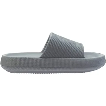 BRONAX Pillow Slippers - Comfy Indoor Outdoor Slides