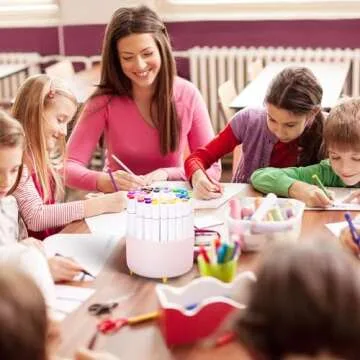 4Johor Pink Desk Organizer with 5 Compartment Design