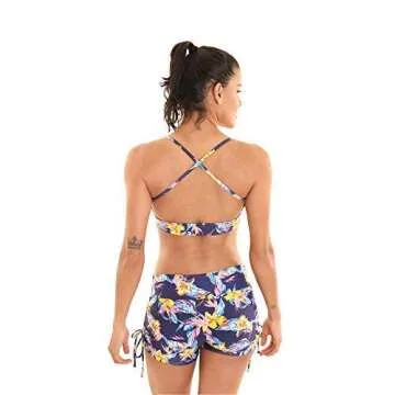 Liquido Active Women's Twisted Bra Tiger Lily Large Blue